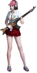  counter-strike guitar gun headset instrument skirt uniform weapon 