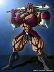  .hack .hack// abs bandai cyber_connect_2 dark_skin extreme_muscles mimiru muscle muscles muscular 