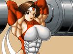  abs animated animated_gif barbell breasts dumbbell extreme_muscles female gif lifting lowres mach_breakers makoto makoto_(mach_breakers) muscle muscles muscular_female ren_(tainca2000) rentb uscular weight weight_lifting weightlifting weights working_out workout 