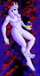  135:256 2019 anthro asriel_dreemurr_(god_form) bent_legs black_eyes bovid caprine claws featureless_crotch fur goat hi_res holding_heart horn jimfoxx levitation looking_aside looking_away male mammal nude signature smile smirk solo toe_claws undertale undertale_(series) video_games 