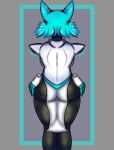  anthro backwards butt deltarune felid feline female hands_behind_back hands_on_hips hi_res machine mammal robot skade_(artist) solo tasque_manager thick_thighs tobyfox undertale_(series) video_games wide_hips 