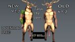  anthro deer genitals hi_res honorboundnoob male mammal nude penis solo taryk taryk_(zaxelle) 
