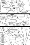  after_sex anthro bed black-kitten black_and_white brother brother_and_sister comic dialogue duo female furniture hi_res incest_(lore) male male/female monochrome nude sebastien_(black-kitten) serah_(black-kitten) sibling sister speech_bubble 