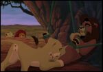  animated balls disney duo erection felid female feral fur genitals kaion kiara kovu lion male male/female mammal nala oral pantherine penis pussy sex simba the_lion_king 