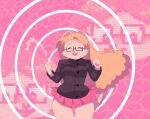  animated anthro bouncing_breasts breasts canid canine cheering dancing eyewear female glasses hair hypnotizing_viewer long_hair mammal nendoggo smile solo wide_hips 
