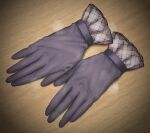  akkgsyk black_gloves commentary_request frilled_gloves frills gloves highres no_humans original steam table 