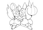  2022 anthro balls big_butt big_penis butt butt_grab digital_drawing_(artwork) digital_media_(artwork) duo emolga erection foreskin fur generation_4_pokemon generation_5_pokemon genitals grabing_from_behind hand_on_butt huge_butt humanoid_genitalia humanoid_penis looking_at_viewer looking_happy male male/male mammal monochrome nintendo nude pachirisu penis pokemon pokemon_(species) prick_ears rodent round_ears simple_background smile spiked_tail spikes spikes_(anatomy) thick_thighs unfinished unknown_artist vein veiny_penis video_games white_background wide_hips young 