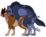  alpha_channel balls bell bell_harness bite blep blue_body blue_fur bridle brown_body brown_fur canid canine canis doggystyle duo eyes_closed female female_penetrated fenris64 feral feral_on_feral feral_penetrated feral_penetrating feral_penetrating_feral from_behind_position fur genitals harness hi_res jingle_bell jingle_bell_harness male male/female male_penetrating male_penetrating_female mammal penetration plap sex shoulder_bite side_view simple_background sound_effects tongue tongue_out transparent_background wolf 