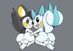  2022 anthro balls big_butt big_penis butt butt_grab colored digital_drawing_(artwork) digital_media_(artwork) duo emolga erection feral foreskin fur generation_4_pokemon generation_5_pokemon genitals grabing_from_behind hand_on_butt huge_butt humanoid_genitalia humanoid_penis looking_at_viewer looking_happy male male/male mammal nintendo nude pachirisu penis pokemon pokemon_(species) prick_ears rodent round_ears simple_background smile spiked_tail spikes spikes_(anatomy) thick_thighs unfinished unknown_artist vein veiny_penis video_games white_background wide_hips young 