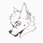 anthro canid canine canis darkito darkito420 digital_media_(artwork) fur hi_res looking_at_viewer male mammal simple_background smile solo wolf 