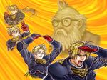  armor blond blonde_hair camelot glasses medion old_man ponytail prince sega shining_(series) shining_force shining_force_3 staring what 