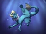  absurd_res animal_genitalia animal_pussy anus canine_pussy eeveelution female feral generation_1_pokemon genitals hi_res membrane_(anatomy) nauticalcanine nintendo paws pokemon pokemon_(species) pussy solo underwater vaporeon video_games water webbed_feet 