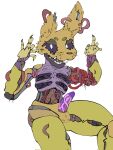  animatronic anthro balls burntrap_(fnaf) claws clothing fangs five_nights_at_freddy&#039;s five_nights_at_freddy&#039;s:_security_breach fur genitals gore hi_res humanoid internal lagomorph leporid machine male mammal nude organs penis pink_penis purple_body purple_penis purple_sclera rabbit ralseibutbigger robot scottgames solo stomach teeth thick_thighs unusual_anatomy unusual_genitalia unusual_penis video_games white_eyes wire yellow_body yellow_fur 