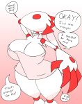  absurd_res anthro big_breasts breasts cleavage clothed clothing comic english_text female hand_on_head hi_res hybrid lagomorph leporid machine mammal mom_bot_(rexon02) rabbit rexon02 robot solo speech_bubble text thick_thighs towel towel_only wide_hips 