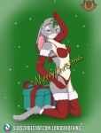  bikini christmas clothing disney gift hi_res holidays judy_hopps legwear lordofnothin1 mistletoe plant stockings swimwear zootopia 