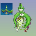 anthro arboliva female humanoid nintendo nude pokemon pokemon_(species) solo video_games 