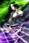  1girl bb black_hair breasts green_eyes illusion large_breasts long_hair s_zenith_lee sword warrior weapon z_zenith_lee 