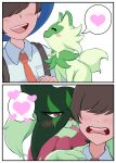  &lt;3 2koma anthro bedroom_eyes bestiality blush blush_lines carrying_partner comic digital_drawing_(artwork) digital_media_(artwork) duo embrace eyelashes eyes_closed felid feline female female_on_human feral generation_9_pokemon holding_partner hug hugging_from_behind human human_on_anthro human_on_feral interspecies larger_human larger_male looking_at_another looking_at_partner love male male/female male_on_anthro male_on_feral male_protagonist_(pokemon_sv) mammal meowscarada narrowed_eyes nervous_smile nintendo on_arm open_mouth open_smile pokemon pokemon_(species) seductive sisaba_ray size_difference smaller_female smaller_feral smile tongue tongue_out worried 