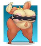  absurd_res after_vore anthro belly big_belly big_breasts big_legs big_muscles breasts carboncopy612 clothing ed_(nidogatr) female flexing flexing_bicep flexing_muscles floatzel generation_4_pokemon growth hi_res huge_breasts huge_muscles hyper hyper_breasts muscular navel nintendo pokemon pokemon_(species) small_head smile solo tall_girl tearing_bottomwear tearing_clothing tearing_topwear torn_clothing vore wardrobe_malfunction 
