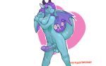  &lt;3 16:10 2020 anthro arcturus_dorsurth arm_over_breasts balls blue_balls blue_body blue_penis blue_scales breast_squish breasts chest_tuft dragon english_text erection genitals glans green_eyes gynomorph hair hi_res holding_tail horn humanoid_genitalia intersex membrane_(anatomy) membranous_wings multicolored_body multicolored_penis multicolored_scales navel patreon penis pose purple_body purple_glans purple_hair purple_horn purple_membrane purple_penis purple_scales purple_wings redishdragie scales scalie signature simple_background solo squish text tuft two_tone_body two_tone_penis two_tone_scales vein veiny_penis white_background widescreen wings 