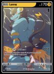  2022 absurd_res ambiguous_gender anthro anthro_on_anthro anthrofied anus bodily_fluids butt butt_sniffing card duo eeveelution english_text facesitting fur generation_1_pokemon generation_4_pokemon grey_background hand_on_butt hi_res jolteon kneeling lightening looking_back luxray lying male male/ambiguous nintendo nude number on_back onomatopoeia pokemon pokemon_(species) pokemon_card simple_background smile sniffing sound_effects sweat text tuft versatile video_games zipperhyena 