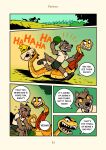  anthro canid canine canis comic dreamworks duo english_text feral hi_res male mammal mr._snake_(the_bad_guys) mr._wolf_(the_bad_guys) reptile saran_kit scalie snake speech_bubble text the_bad_guys wolf 