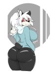  2019 anthro aronhilistix big_breasts big_butt breasts butt clothed clothing digital_media_(artwork) female giant_panda looking_at_viewer mammal solo standing ursid wide_hips 