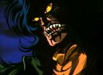  80&#039;s 80's 80s bestial black_hair cap empty_eyes fangs go_nagai oldschool pencil_lines shades teeth violence_jack 