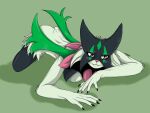  female fur generation_9_pokemon green_body green_fur hi_res mask meowscarada nintendo pokemon pokemon_(species) solo spike_the_furry 