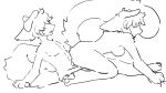  animated duo felid female hayni male male/female mammal pantherine power tiger yuki_kawasaki 