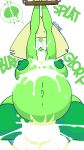  absurd_res alien alien_humanoid alpha_channel ambiguous_penetration blue_body bodily_fluids bound cartoon_network clothing cum cum_in_mouth cum_inflation cum_inside duo english_text erect_nipples female gem_(species) genital_fluids green_body green_eyes hair hi_res humanoid inflation legwear mind_break nipples not_furry nude penetration peridot_(steven_universe) rexon02 sex simple_background steven_universe text thigh_highs transparent_background 