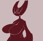  big_breasts breasts demon digital_media_(artwork) female humanoid neetbean not_furry nude simple_background smile solo 