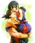  black_hair brown_eyes chi-chi_(dragon_ball) chichi dragon_ball dragonball dragonball_z hime_cut hotate_(suikaneko) son_goku son_gokuu suikaneko 