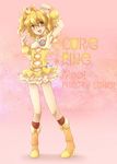  armpits blonde_hair cure_pine fresh_precure! fresh_pretty_cure! highres precure pretty_cure short_hair yamabuki_inori 