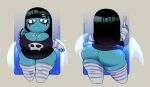  aquamarine aquamarine_(steven_universe) areola artywitch big_areola big_breasts big_butt breasts butt cartoon_network hi_res huge_breasts huge_butt short_stack steven_universe thick_thighs 