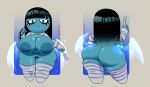  aquamarine aquamarine_(steven_universe) areola artywitch big_areola big_breasts big_butt breasts butt cartoon_network hi_res huge_breasts huge_butt short_stack steven_universe thick_thighs 
