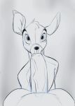  animated anthro bambi bambi_(film) deer disney duo fellatio genitals licking looking_at_viewer male male/male mammal michwolfestein oral penile penis penis_lick receiving_pov sex short_playtime sketch slim tongue tongue_out vein veiny_penis 