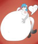  alexis_(xausr32) anthro belly belly_inflation big_belly blush butt domestic_ferret flustered hi_res hyper hyper_belly inflation liquid_inflation mammal mustelid musteline nude presenting_belly solo swollen_breasts true_musteline weasel xchiseaxmargaritax 