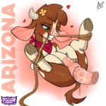  &lt;3 &lt;3_eyes 1:1 2022 aer0_zer0 anatomically_correct arizona_cow_(tfh) bdsm bondage bound bovid bovid_horn bovine brown_body brown_fur brown_hair cattle clothing cloven_hooves digital_drawing_(artwork) digital_media_(artwork) disembodied_penis duo female female_penetrated feral fur genitals green_eyes grin hair hereford_cattle hi_res hooves horn humanoid_genitalia humanoid_penis kerchief legwear lying male male/female male_on_feral male_penetrating male_penetrating_female male_penetrating_feral mammal mouth_hold multicolored_body multicolored_fur neckerchief on_back penetration penile penile_penetration penis penis_in_pussy pussy red_kerchief red_neckerchief rope sex simple_background smile tan_body tan_fur them&#039;s_fightin&#039;_herds two_tone_body two_tone_fur vaginal vaginal_penetration 