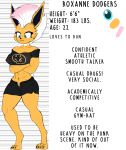  abs anthro areola athletic athletic_female blue_eyes breasts cosmonaut eeveelution female generation_1_pokemon hi_res highlights_(coloring) jolteon markings model_sheet mohawk muscular muscular_female neck_markings nintendo nipple_outline nipples paws pokemon pokemon_(species) solo taller_female 