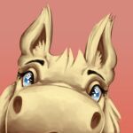  big_ears close-up dragon eztp female fur furred_dragon furred_ears icon looking_at_viewer low_res simple_background snout solo tan_body tan_fur vanilla_(drachenfyr) 