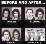  absurd_res anthro averi_(fiddleafox) before/after_focus canid canine drugs edit embarrassed female fiddleafox fox furcollector group hi_res human male mammal meme pregnant 