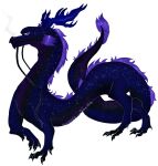  alpha_channel asian_mythology dragon east_asian_mythology eastern_dragon feral fur hair horn looking_at_viewer male model_sheet mythology saturn_zerairen scalie simple_background solo 