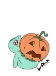  ambiguous_gender bodily_fluids bulbasaur carving crying feral food fruit generation_1_pokemon hi_res nintendo ojisan_mopy plant pokemon pokemon_(species) pumpkin solo tears 