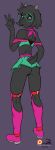  absurd_res anthro arashidrgn black_body black_fur bottomwear bovid butt caprine clothed clothing crossdressing deltarune edit eyewear fur girly goat hi_res male mammal miniskirt ralsei skirt solo undertale_(series) 