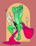  absurd_res alcohol amphibian beverage frog heckfrog hi_res magazine male wine 