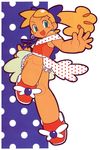  capcom female fress game girl happy ishikawa_hideki kid official_art rockman rockman_(classic) rockman_(original roll 