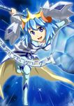  blizzard_princess blue_hair duel_monster highres monster yu-gi-oh! 