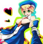  arc_system_works ayakichi blazblue breasts noel_vermillion topless 