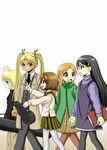  azumanga_daiou claes elsa elsa_de_sica glasses gunslinger_girl henrietta multiple_girls parody rico triela twin_tails twintails 